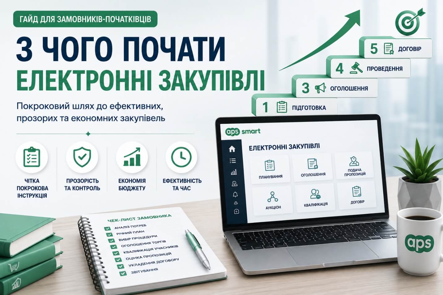 Хочемо перейти на електронні закупівлі. З чого почати?